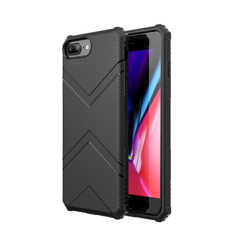 Etui iPhone 7 Plus / 8 Plus Zielony Czarny Tarcza