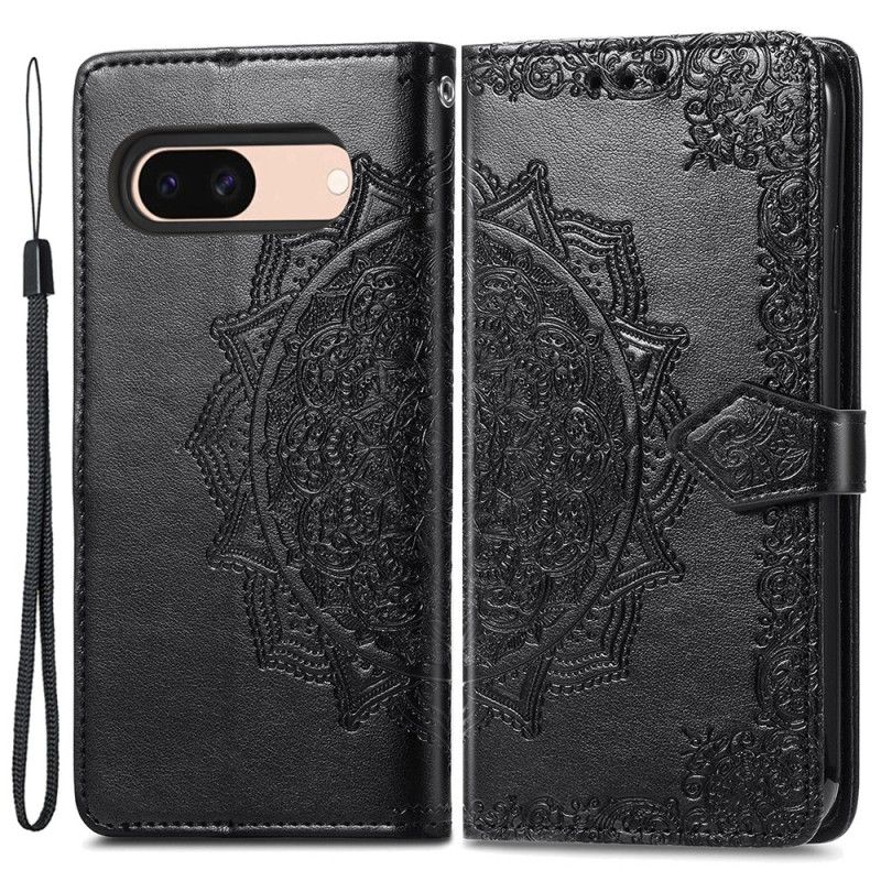 Etui Folio Google Pixel 8a Barokowa Mandala Etui Ochronne