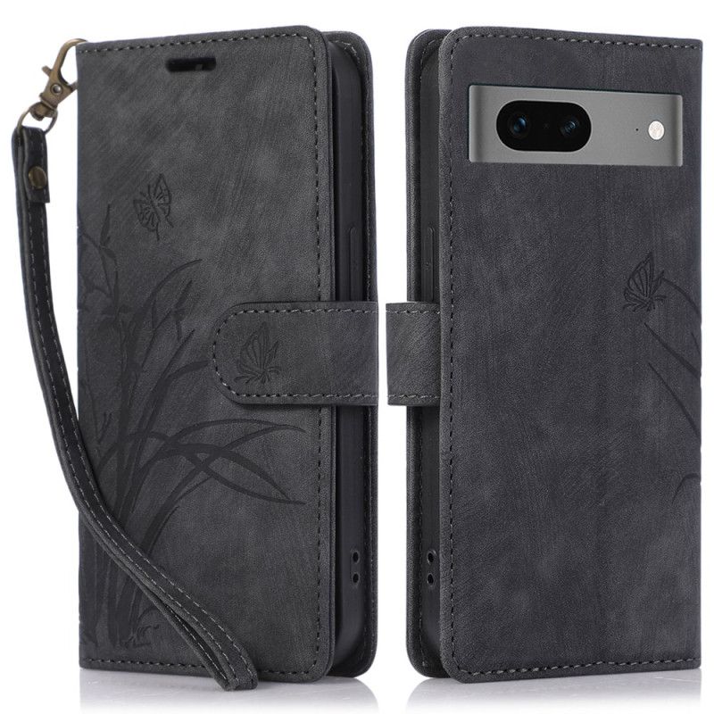 Etui Folio Google Pixel 8a Orchidee Paskowe