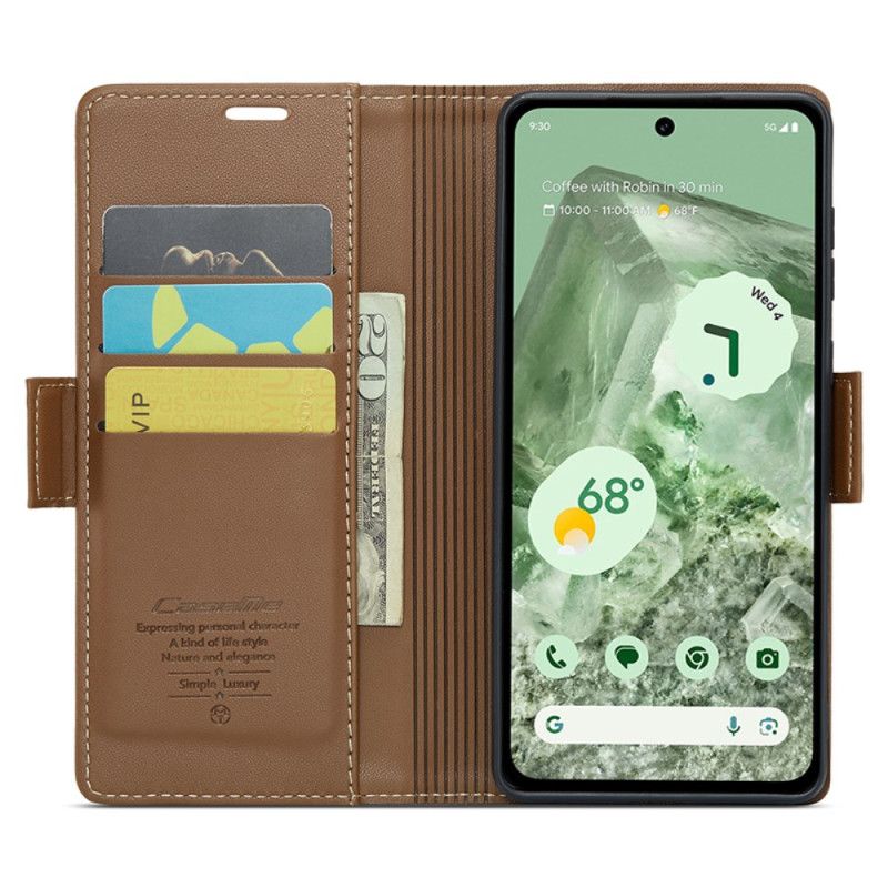 Etui Folio Google Pixel 8a Z Blokadą Rfid Caseme