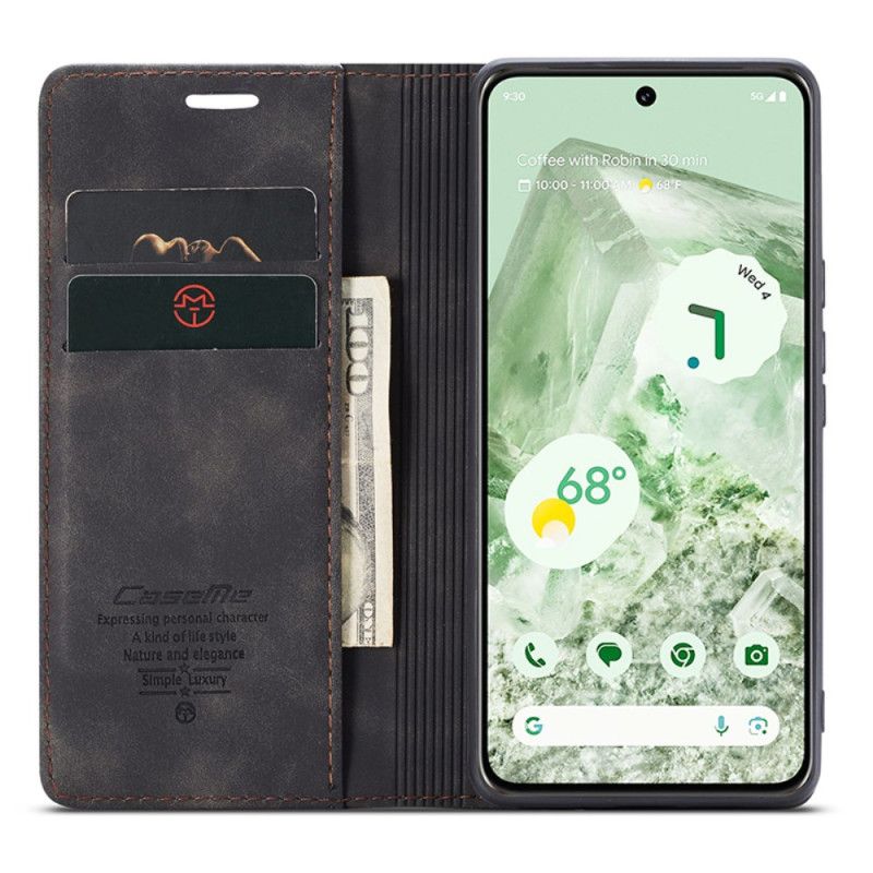 Flip Kotelot Google Pixel 8a Etui Na Telefon Efekt Zamszu Caseme