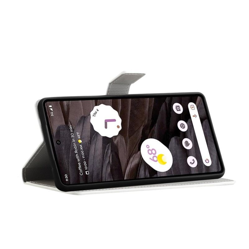 Obudowa Google Pixel 8a Etui Na Telefon Motyle Na Białym Tle