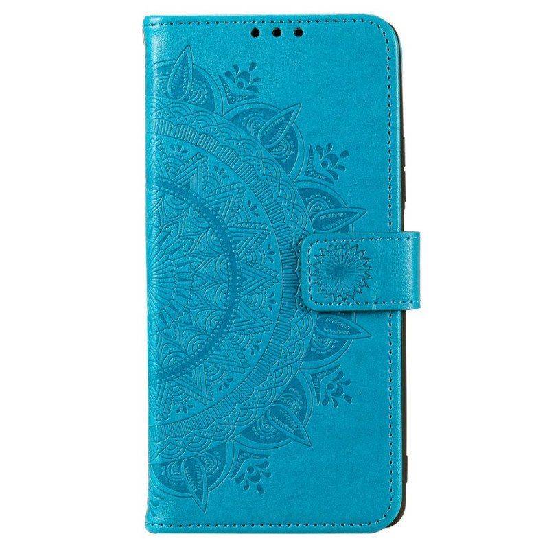 Etui Folio do OnePlus Nord CE 2 5G Kwiatowa Mandala