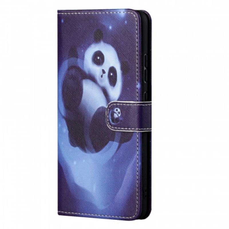 Etui Folio do OnePlus Nord CE 2 5G Nocna Panda