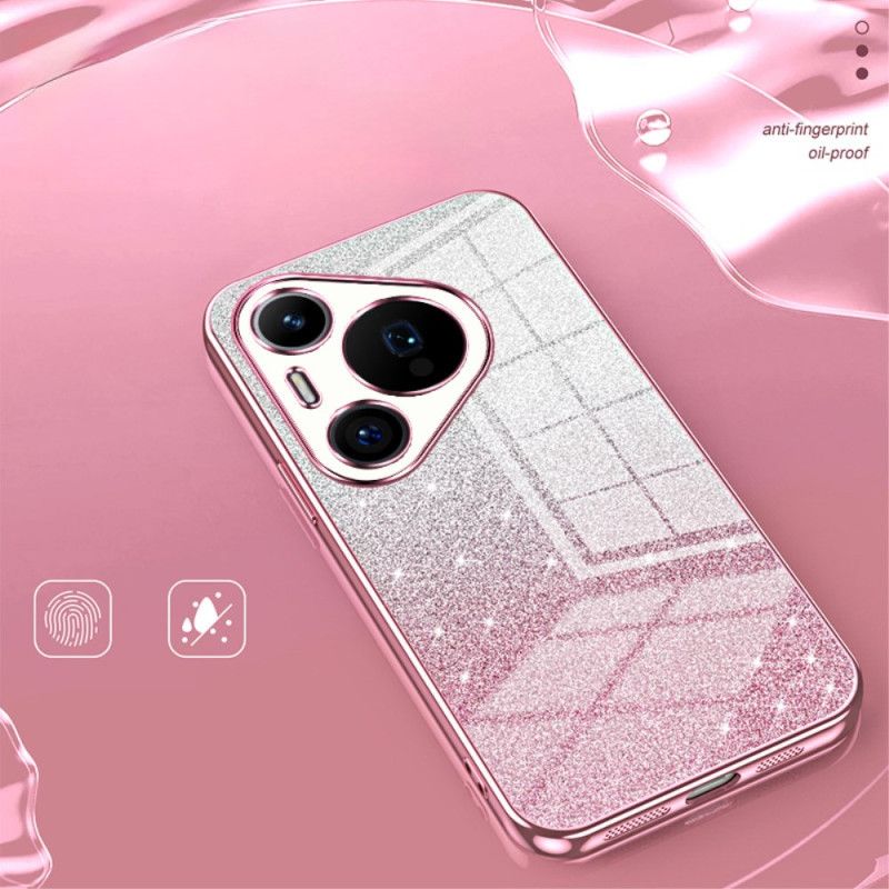 Etui Huawei Pura 70 Pro Dyskretny Brokat Etui Ochronne