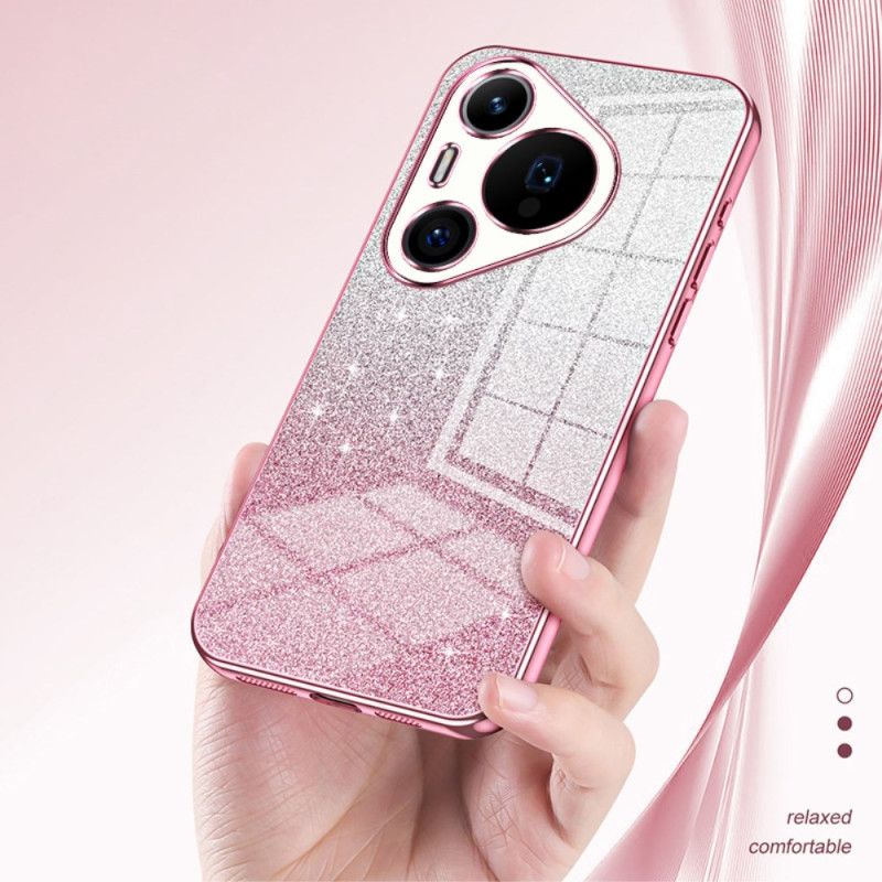 Etui Huawei Pura 70 Pro Dyskretny Brokat Etui Ochronne