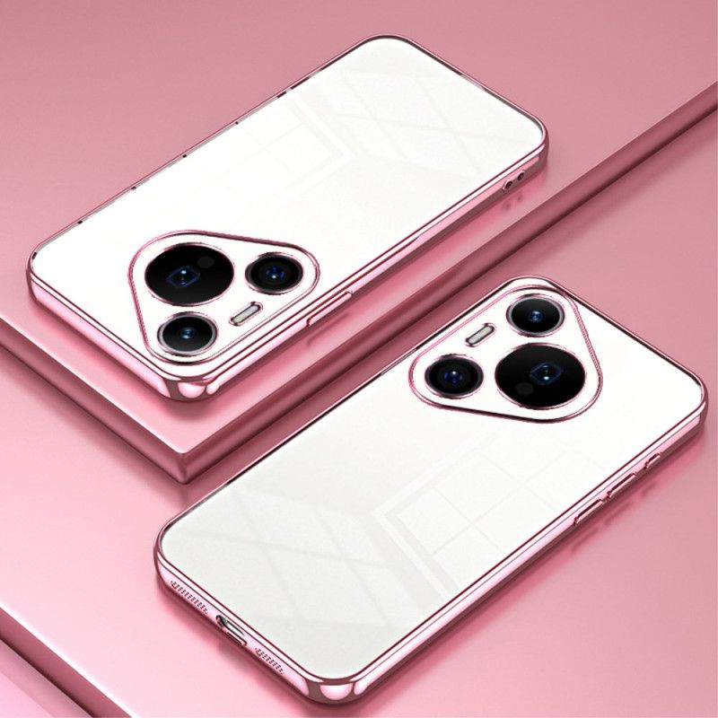 Etui Huawei Pura 70 Pro Krawędzie W Stylu Metalu