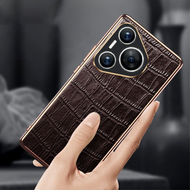 Etui Huawei Pura 70 Pro Styl Krokodyla