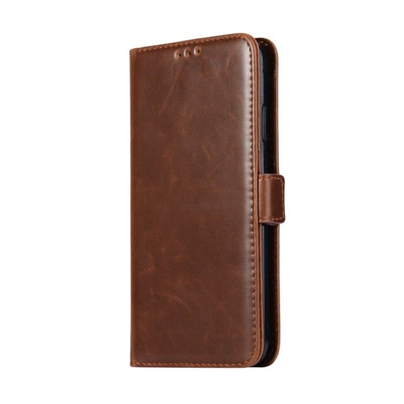 Etui Folio Samsung Galaxy S10e Efekt Skóry W Stylu Vintage Etui Ochronne