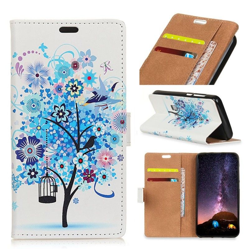 Etui Folio Samsung Galaxy S10e Kwitnące Drzewo