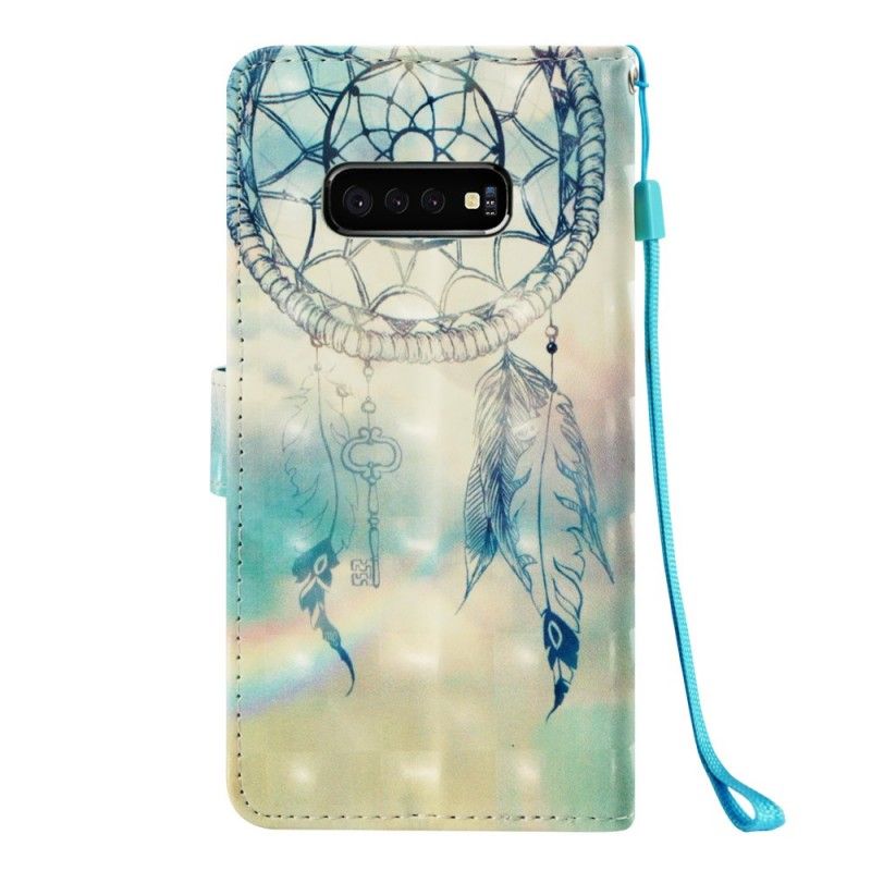 Etui Folio Samsung Galaxy S10e Łapacz Snów Akwarela