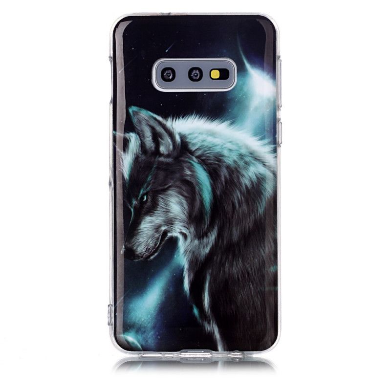 Etui Samsung Galaxy S10e Czerwone Oczy Kota Etui Ochronne