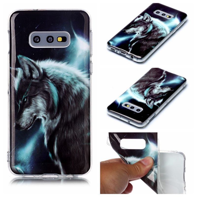 Etui Samsung Galaxy S10e Czerwone Oczy Kota Etui Ochronne