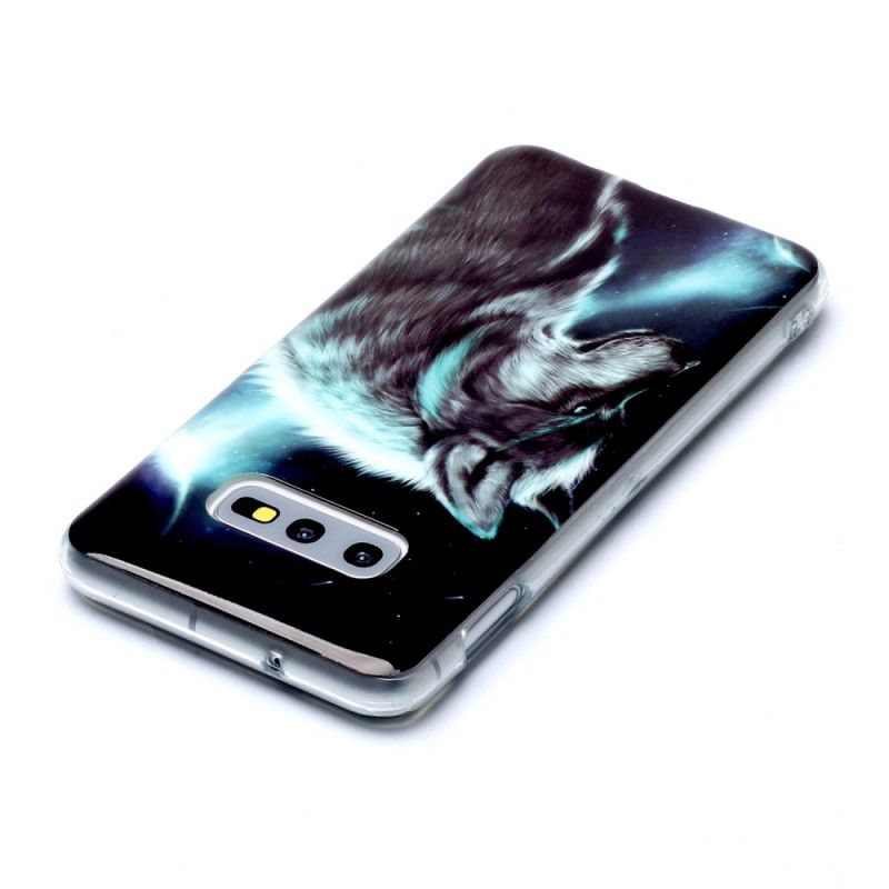 Etui Samsung Galaxy S10e Czerwone Oczy Kota Etui Ochronne