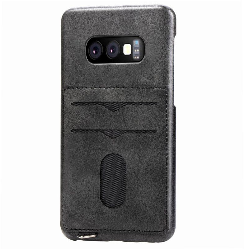 Etui Samsung Galaxy S10e Szary 2 Posiadaczy Kart Premium Etui Ochronne