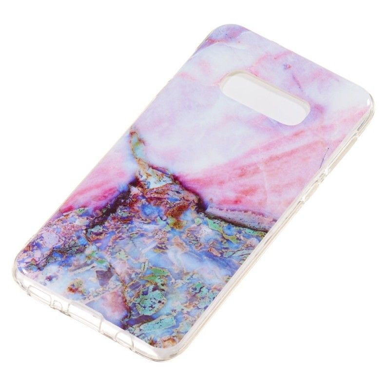 Etui Samsung Galaxy S10e Wielokolorowy Marmur Etui Ochronne