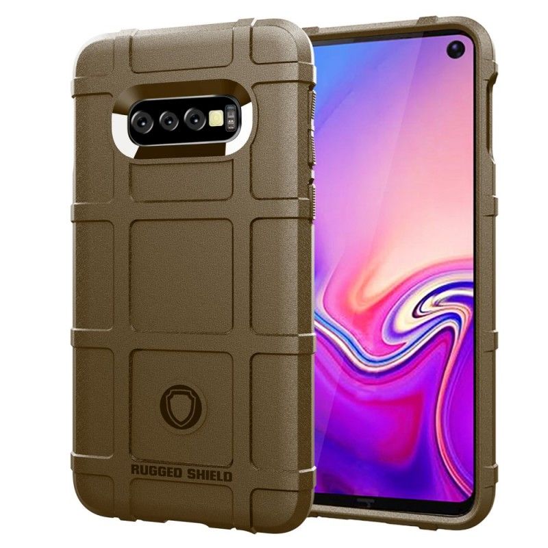 Etui Samsung Galaxy S10e Zielony Czarny Wytrzymała Tarcza Etui Ochronne