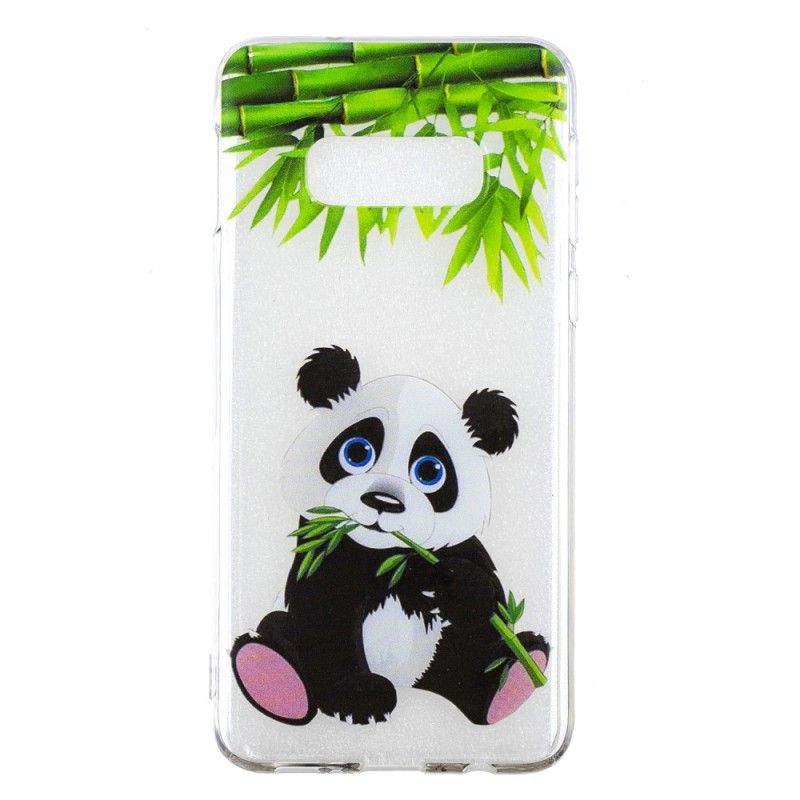 Futerały Samsung Galaxy S10e Etui na Telefon Przezroczysta Panda Je