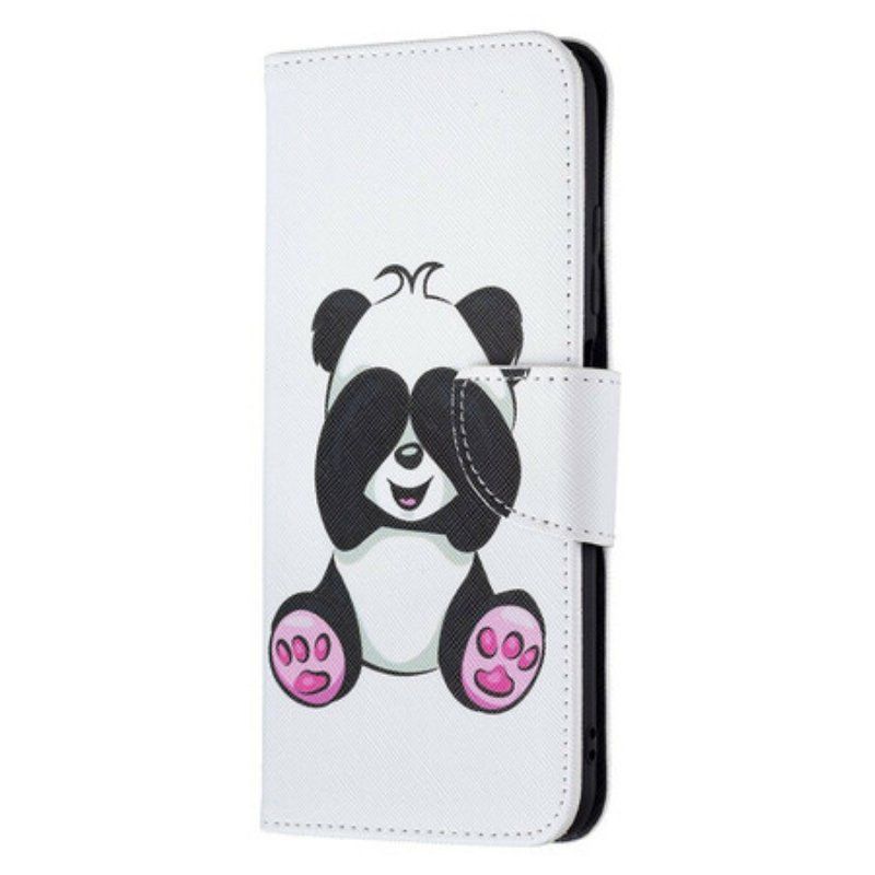 Etui Folio do Poco M3 Pro 5G Zabawa Pandami