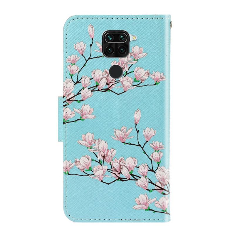 Etui Folio Xiaomi Redmi Note 9 Krzew Stringi