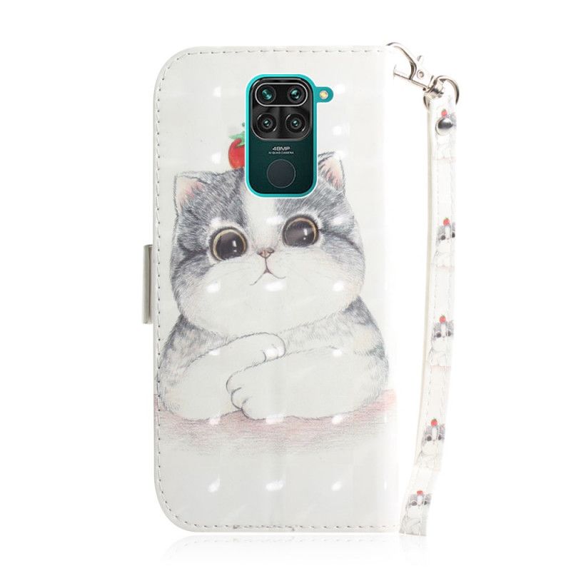 Etui Folio Xiaomi Redmi Note 9 Pomidor Na Stringach Cat