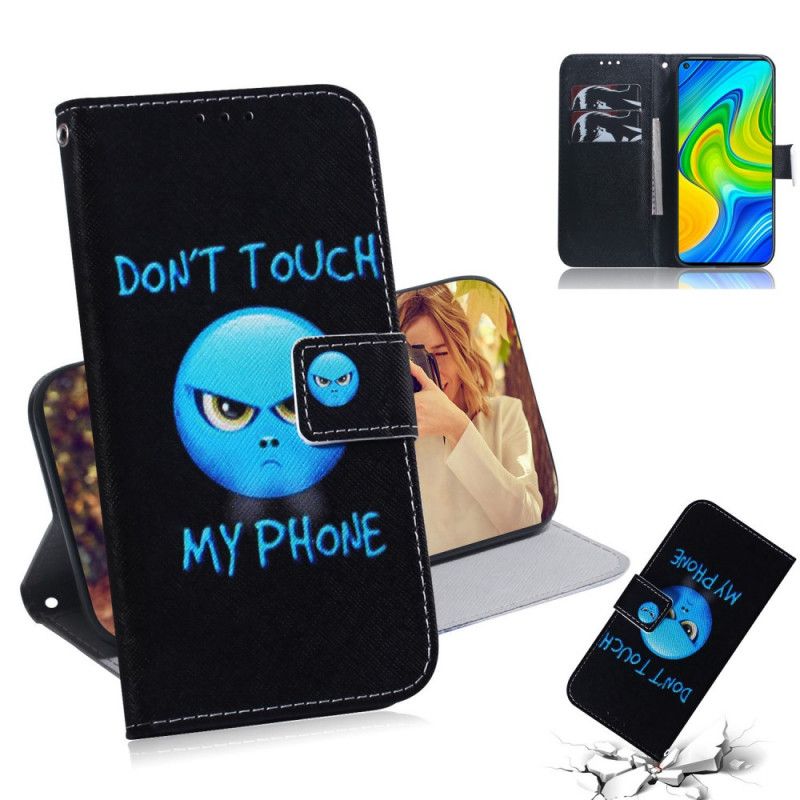 Etui Folio Xiaomi Redmi Note 9 Telefon Z Emoji