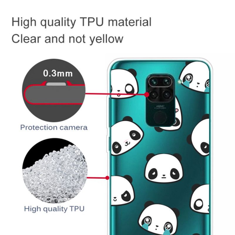 Etui Xiaomi Redmi Note 9 Sentymentalne Pandy