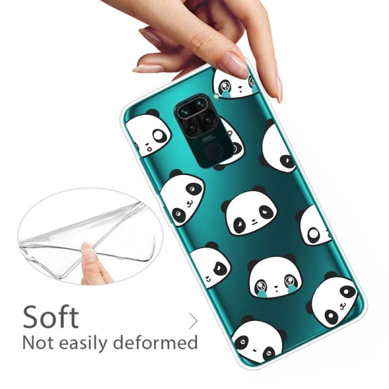 Etui Xiaomi Redmi Note 9 Sentymentalne Pandy