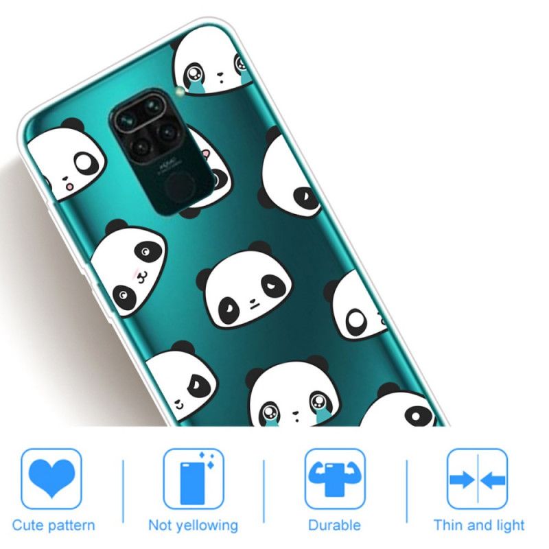 Etui Xiaomi Redmi Note 9 Sentymentalne Pandy