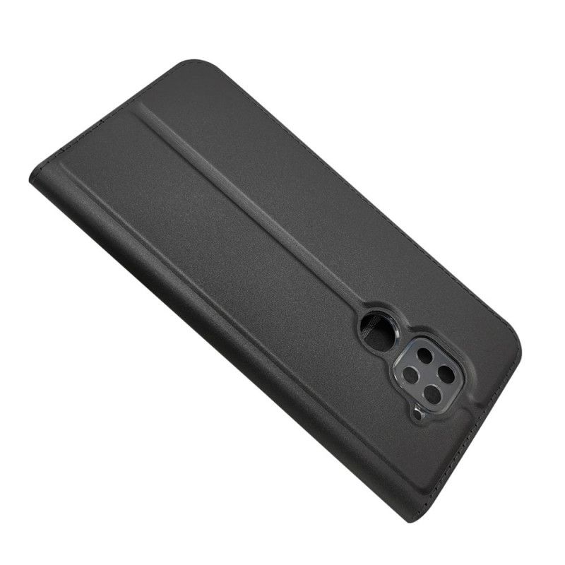 Flip Kotelot Xiaomi Redmi Note 9 Granatowy Czarny Zapięcie Magnetyczne