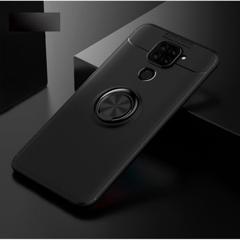 Futerały Xiaomi Redmi Note 9 Czerwony Czarny Obrotowy Pierścień