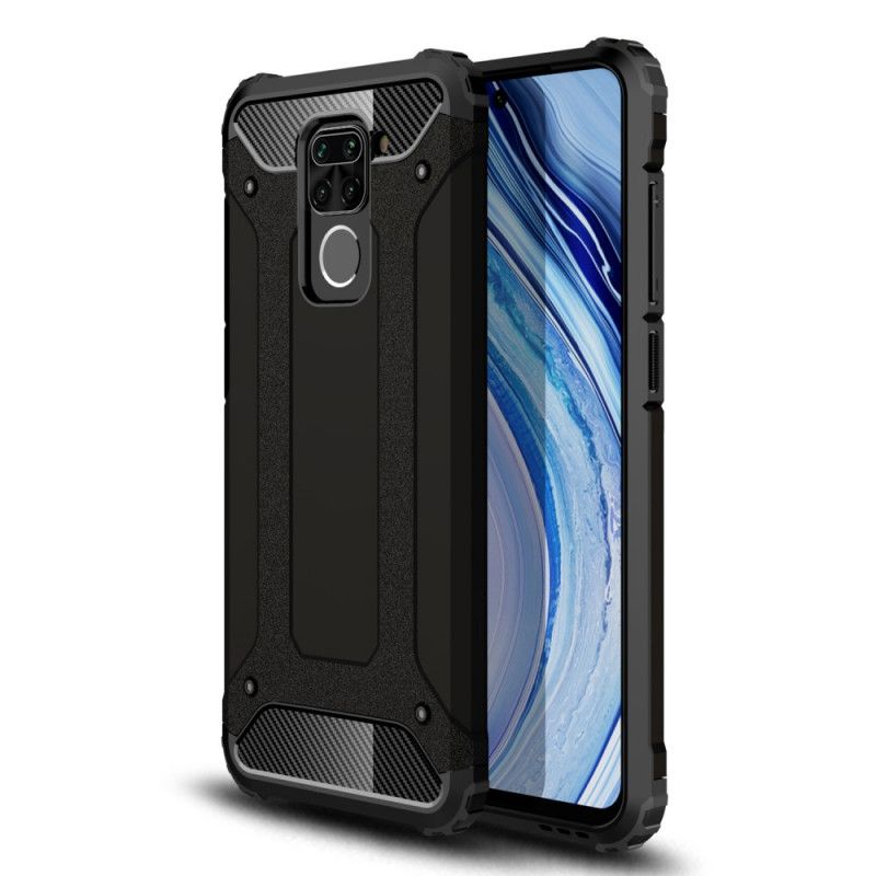 Futerały Xiaomi Redmi Note 9 Czerwony Czarny Ocalały