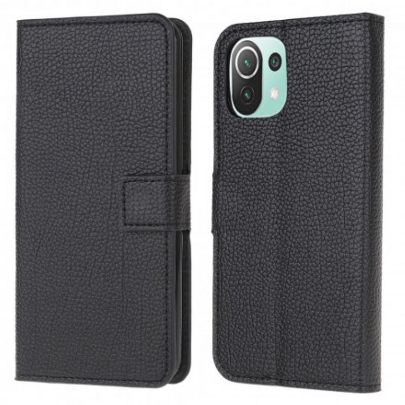 Etui Folio Do Xiaomi Mi 11 Lite 5g Ne / Mi 11 Lite 4g / 5g Liczi Ziarno