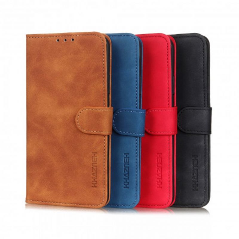 Etui Folio Xiaomi Mi 11 Lite 5g Ne / Mi 11 Lite 4g / 5g Efekt Skóry Vintage Khazneh Etui Ochronne