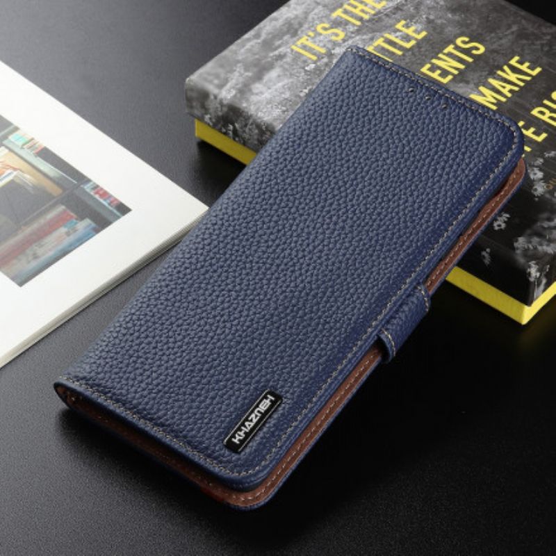 Etui Folio Xiaomi Mi 11 Lite 5g Ne / Mi 11 Lite 4g / 5g Litchi Khazneh Skóra