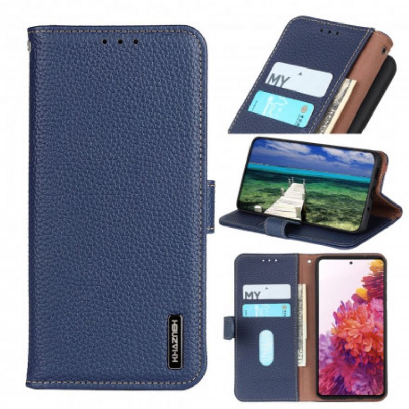 Etui Folio Xiaomi Mi 11 Lite 5g Ne / Mi 11 Lite 4g / 5g Litchi Khazneh Skóra