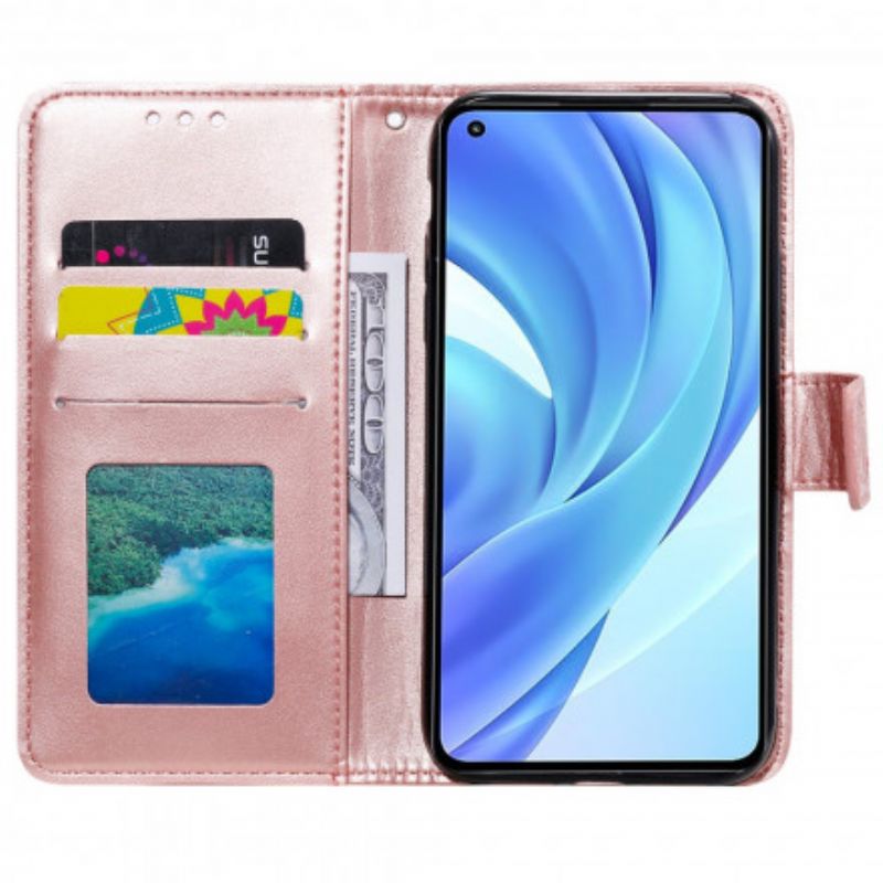 Etui Folio Xiaomi Mi 11 Lite 5g Ne / Mi 11 Lite 4g / 5g Mandala Niedz Etui Ochronne