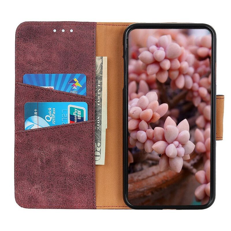 Etui Folio Do Google Pixel 6 Pro Klasyczna Dwustronna Klapka Magnetyczna