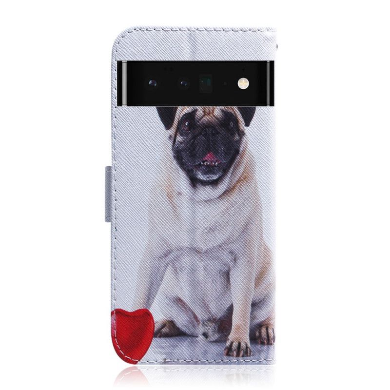 Etui Folio Do Google Pixel 6 Pro Mops Pies