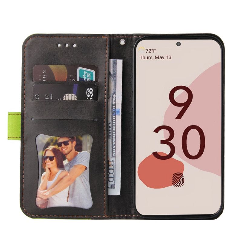 Etui Folio Google Pixel 6 Pro Dwukolorowy Etui Ochronne