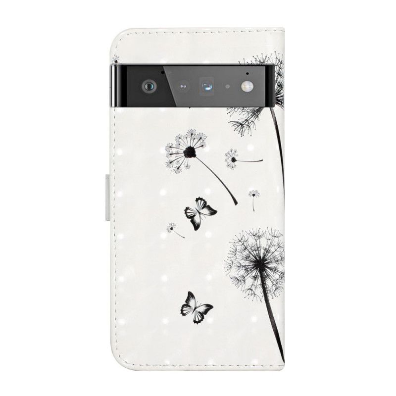 Etui Folio Google Pixel 6 Pro Kochany Dmuchawiec Etui Ochronne