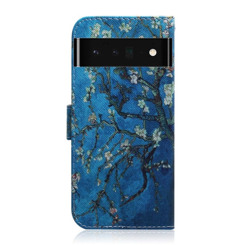 Etui Folio Google Pixel 6 Pro Kwitnąca Gałąź Drzewa