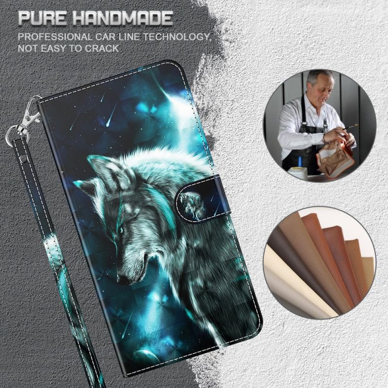 Etui Folio Google Pixel 6 Pro Majestic Wolf Etui Ochronne