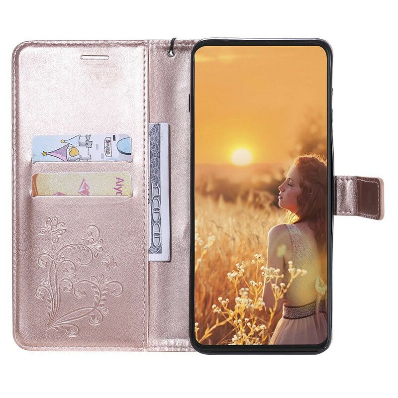 Etui Folio Google Pixel 6 Pro Olbrzymie Stringi Motyle