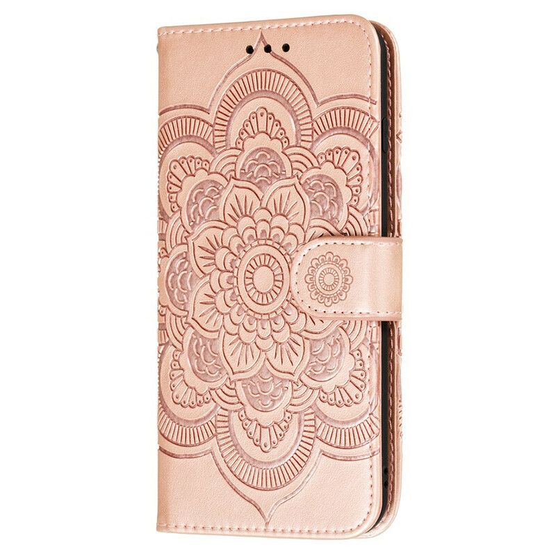 Etui Folio Google Pixel 6 Pro Pełna Mandala Etui Ochronne