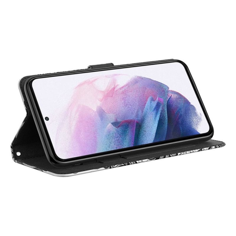 Etui Folio Google Pixel 6 Pro Żółte Motyle