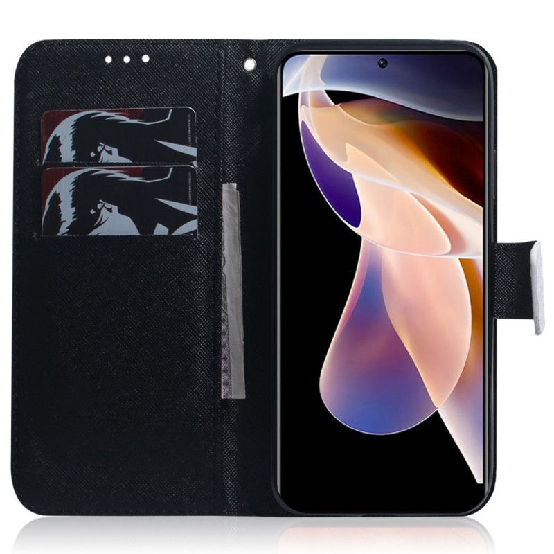 Etui Folio Google Pixel 6 Pro Twarz Pandy