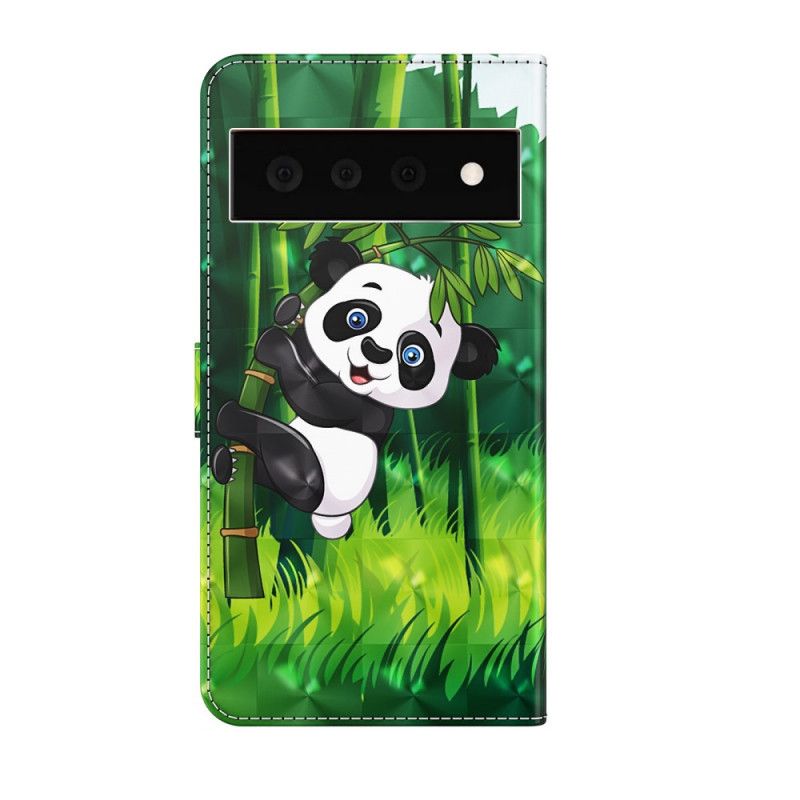 Obudowa Google Pixel 6 Pro Etui Na Telefon Panda I Bambus