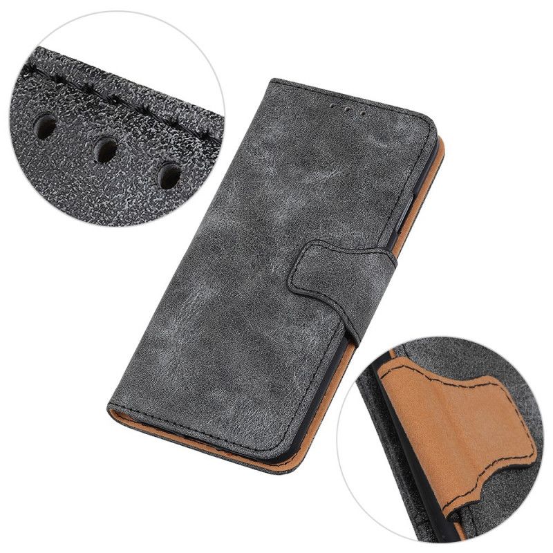 Etui Folio Samsung Galaxy Note 20 Ultra Brązowy Czarny Dwoina W Stylu Vintage