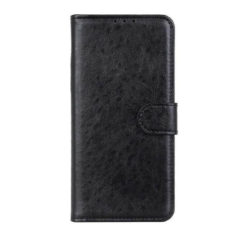 Etui Folio Samsung Galaxy Note 20 Ultra Czerwony Czarny Sztuczna Skóra Teksturowana